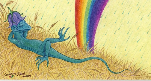 Lizard rainbow
